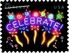 Michael Fletchner celebrate postage stamp